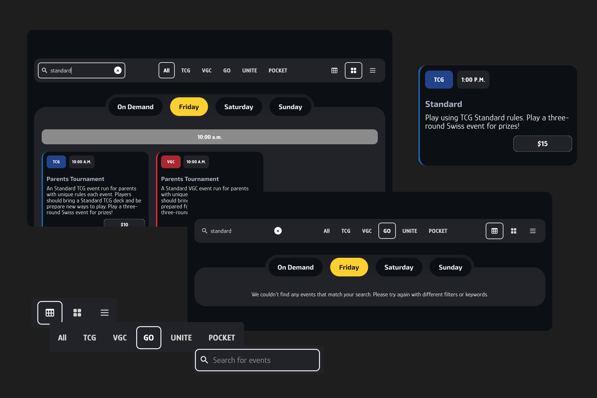 LAIC 2025 side event UI