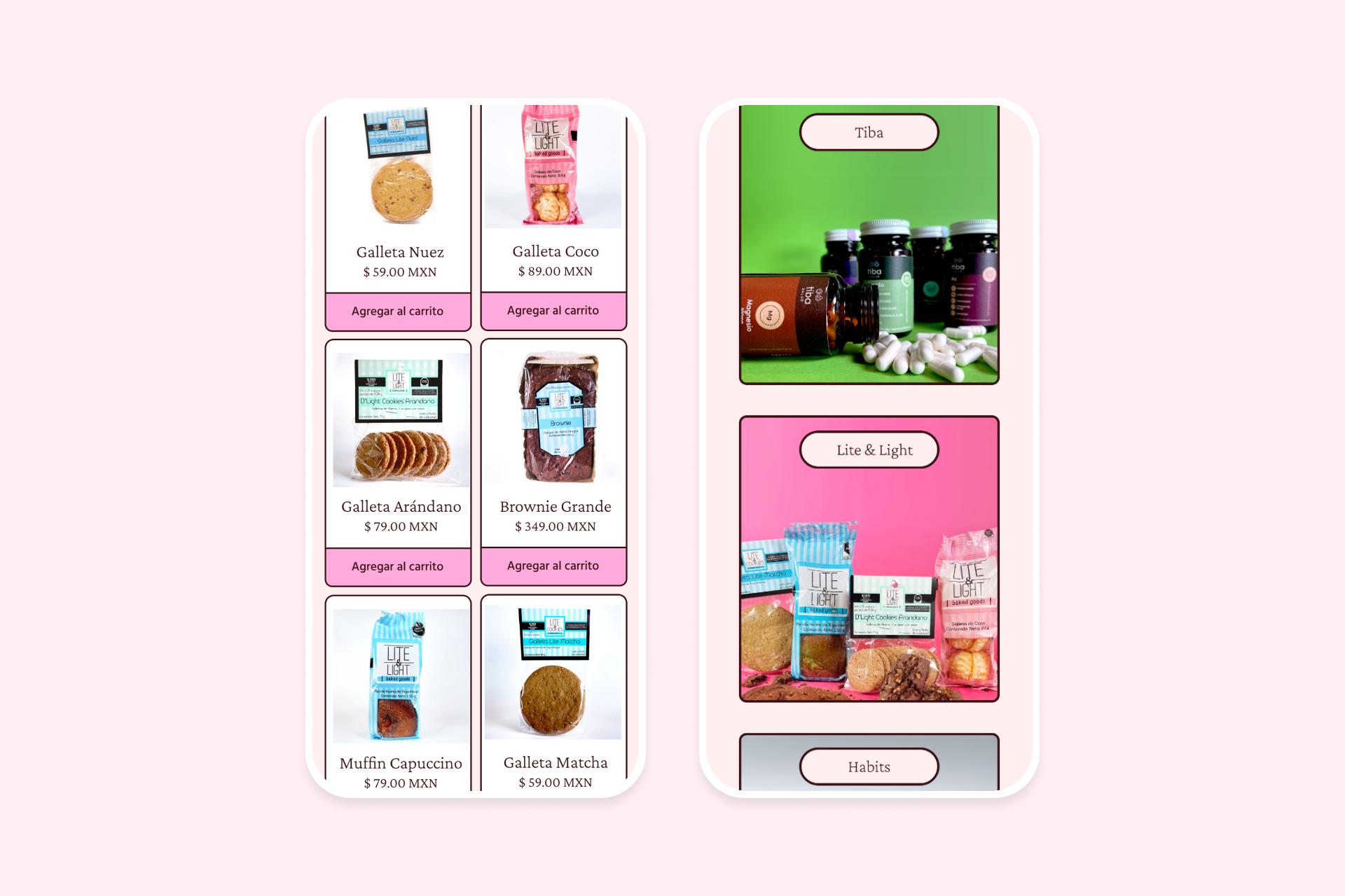 NDO Healthy Spot collections page